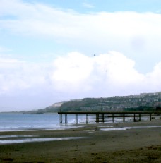 Colwyn Bay Beach right
